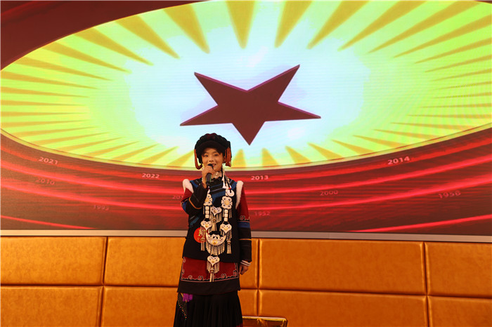 選手風采。廣安市文廣旅局供圖