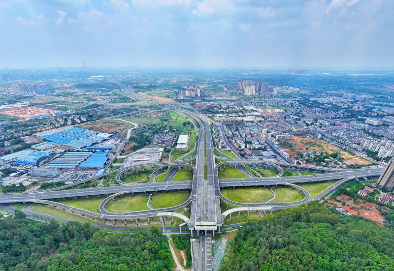 成渝發展主軸線重要組成部分——東西城市軸線東段項目。成都建工集團供圖