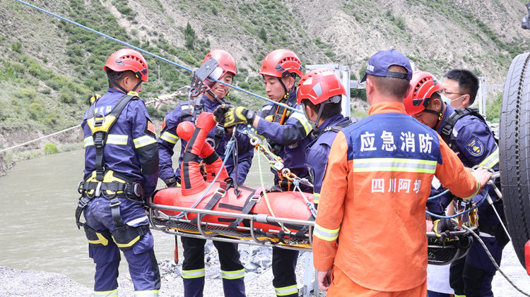 高空救援。主辦方供圖