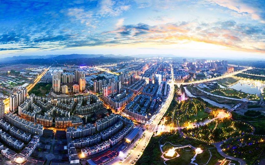 營山新城。文劍供圖