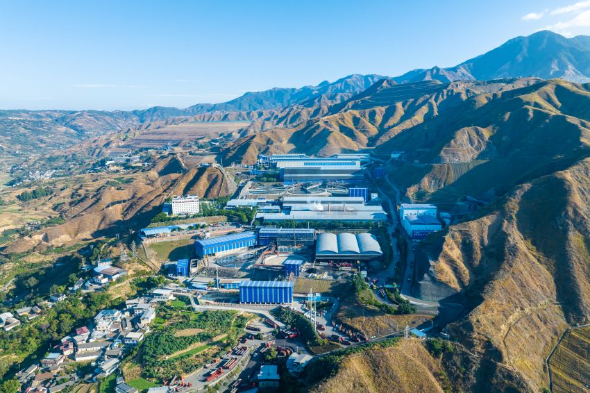 龍佰四川礦冶有限公司二選廠。王禹豪供圖