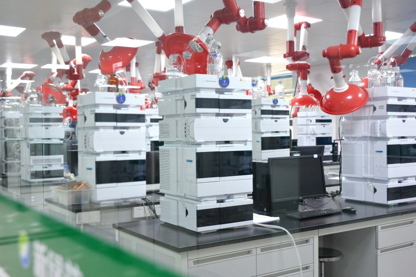 彭州新綠色藥業藥物研究所。四川新綠色藥業供圖