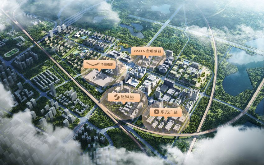 龍潭工業機器人產業功能區“一核三園”產業布局。龍潭工業機器人產業功能區供圖