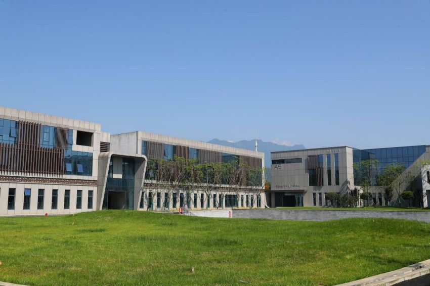 國資金融局+都江堰結對聯動：天府軟件園青城園區。青城合作片區管委會供圖