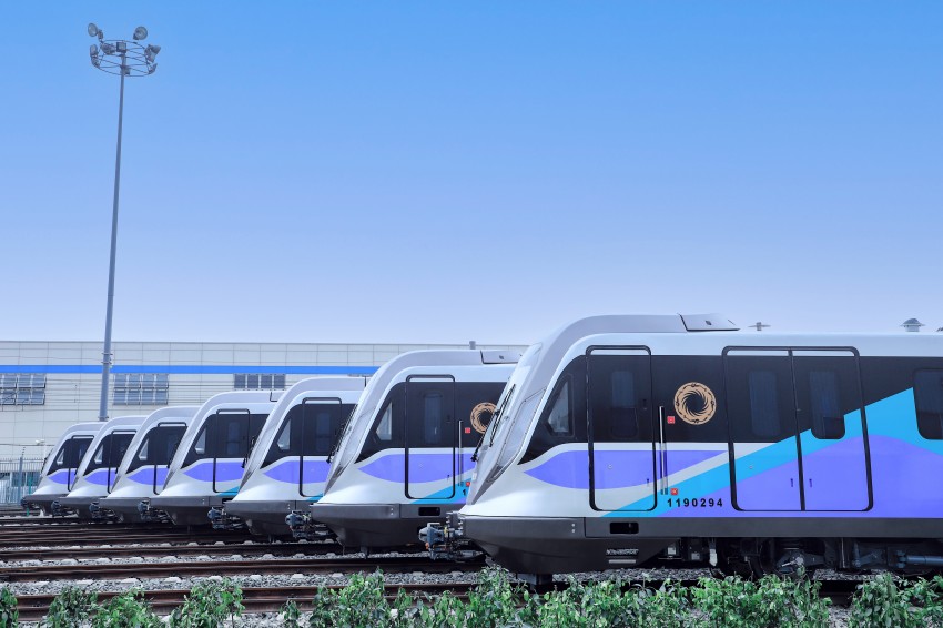 成都軌道集團投資運營的19號線列車。成都市國資委供圖