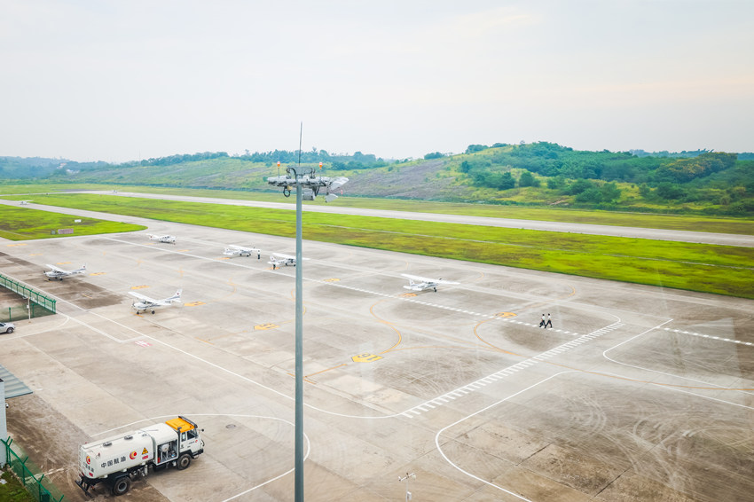 無人機停機場。宋姿熠供圖