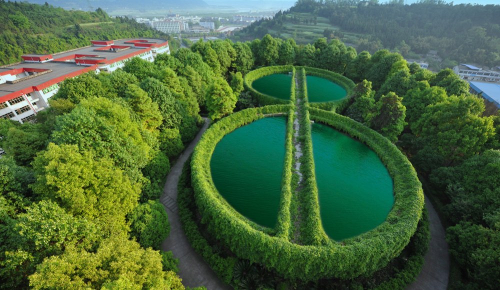 高位水池。舍得酒業股份有限公司供圖