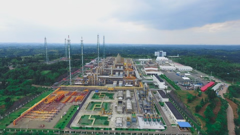 建成后的遂寧凈化廠。李宇攝