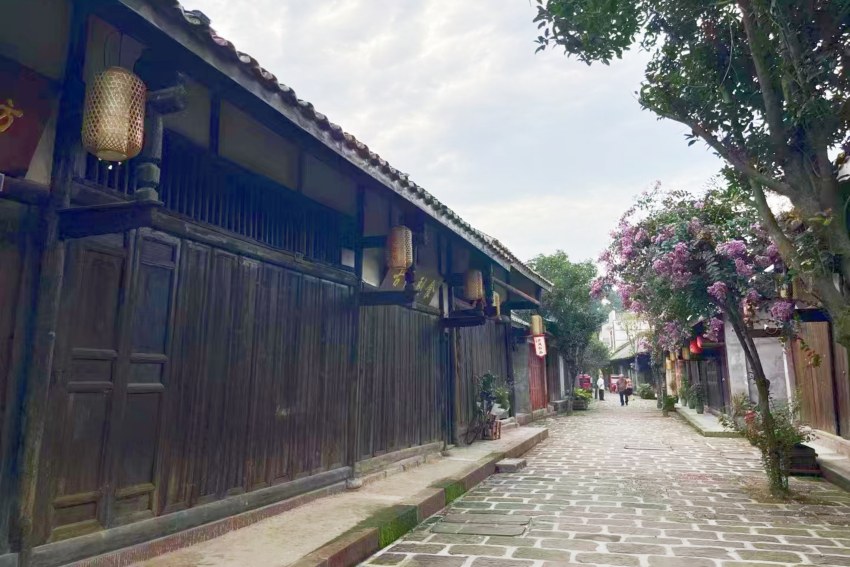 太平古街。永壽鎮羅平社區供圖