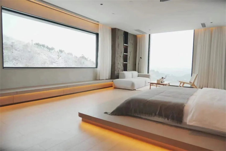 半隱桃源的客房。天府新區融媒體中心供圖