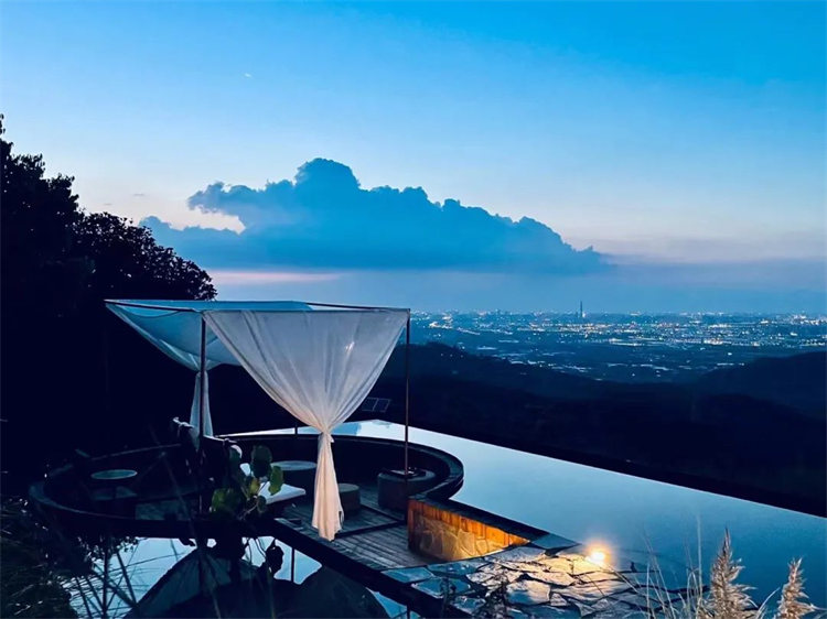 垚望臺網紅打卡點。天府新區融媒體中心供圖