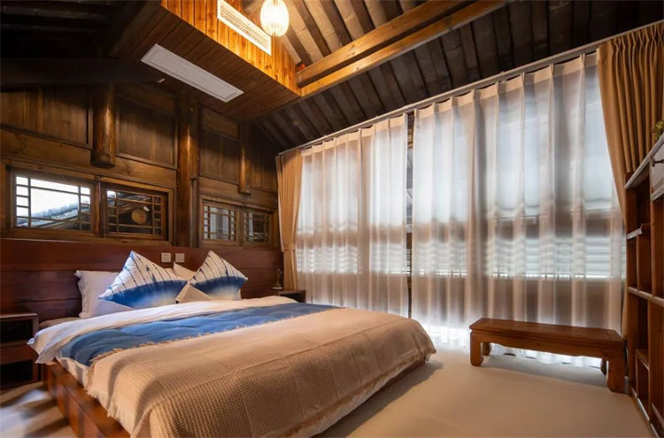 步云山居的客房。天府新區融媒體中心供圖