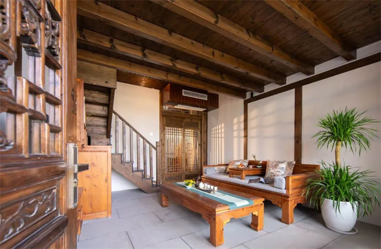 古色古香的步云山居。天府新區融媒體中心供圖