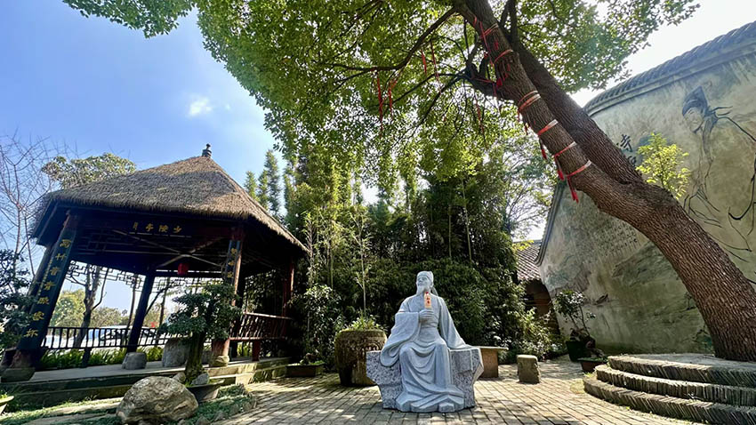 杜甫詩酒文化博覽園。四川杜甫酒業集團供圖
