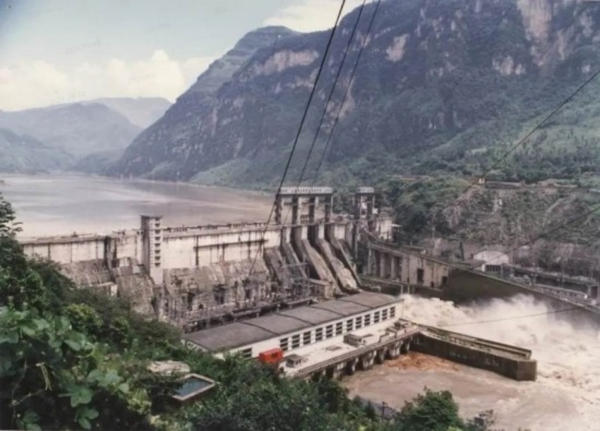 大渡河龔嘴水電站。邱云、李貝貝供圖