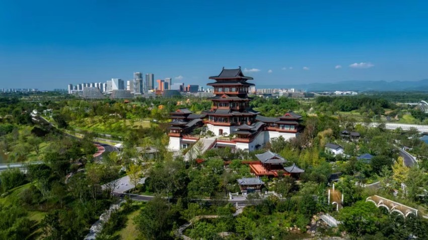 2024成都世園會主會場。主辦方供圖