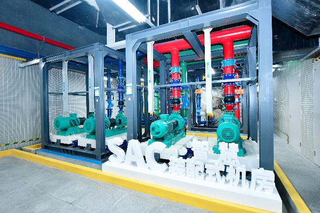 SCA智慧裝配式機房。成都軌道集團供圖