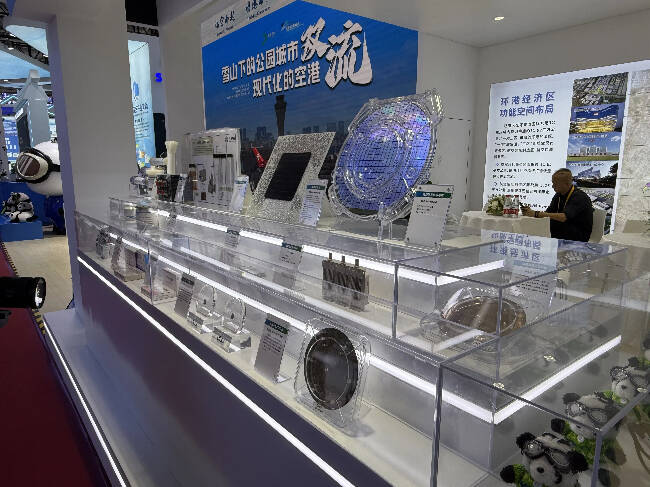 航展現場。雙流區委宣傳部供圖