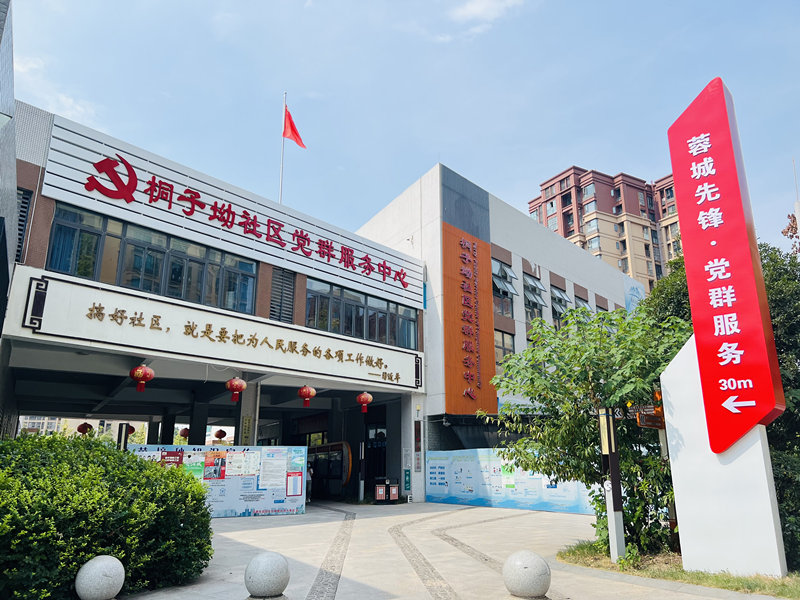 桐子坳社區。東部新區供圖