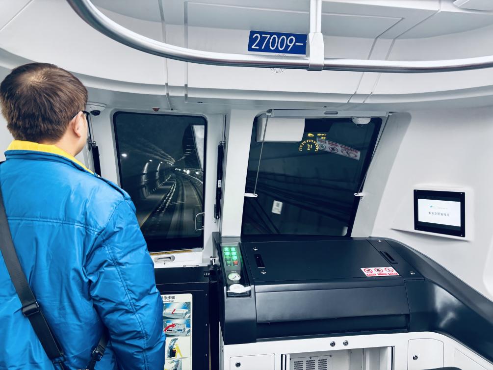 開放式司機室。李銘楓攝