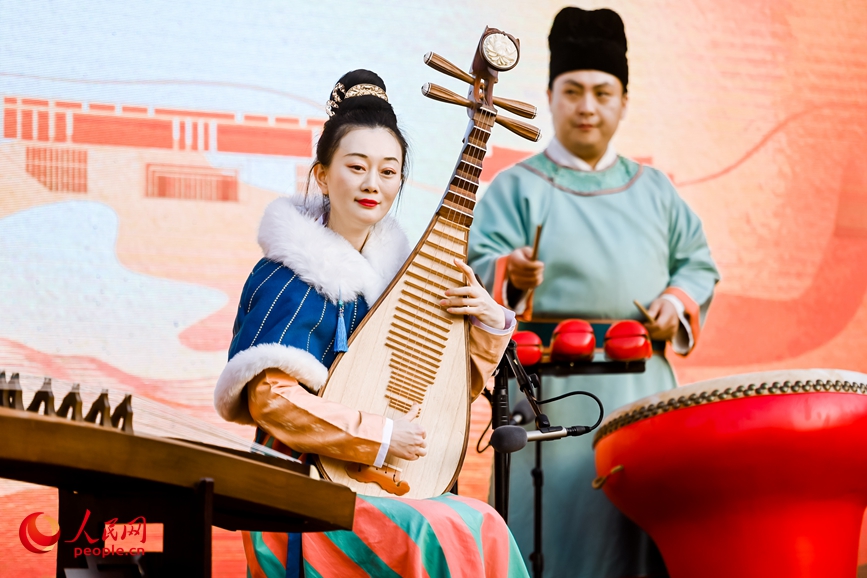 演出現場。人民網 霍亞平攝