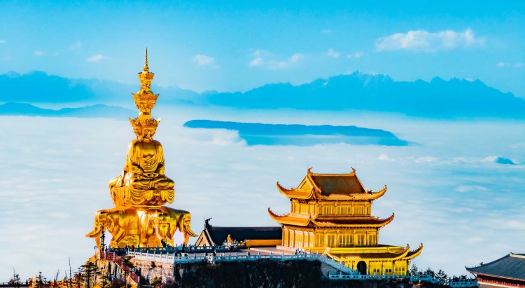 峨眉山金頂。主辦方供圖