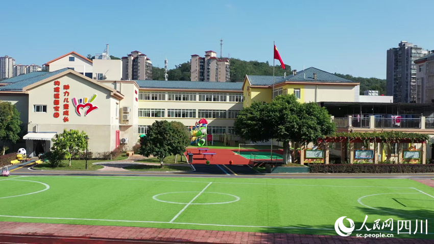 瀘州市兒童福利院。曾凱攝