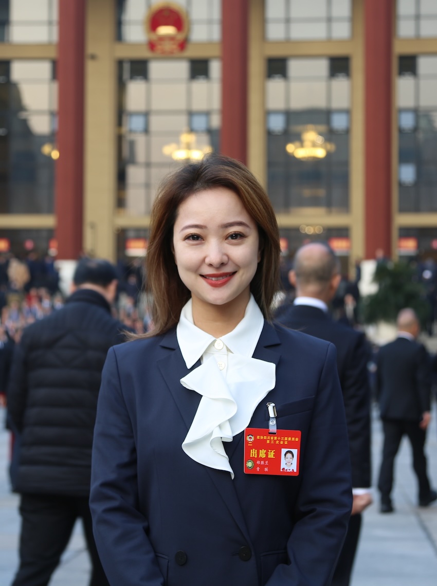 四川省政協委員鄭勝蘭。本人供圖