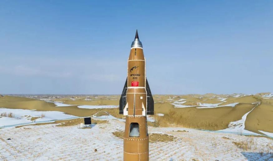 成都造“筋斗云”高速沖壓發動機成功試飛。人民日報客戶端供圖