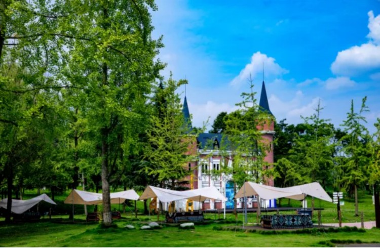 露營公園。成都市文廣旅局供圖