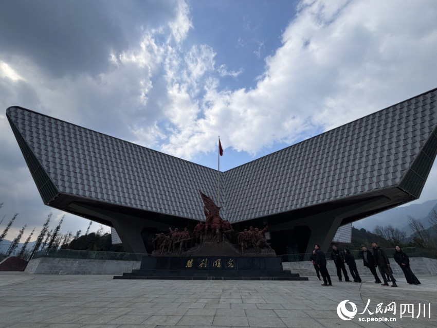 四川紅軍長征數字展示館。實習生謝俊皓 攝