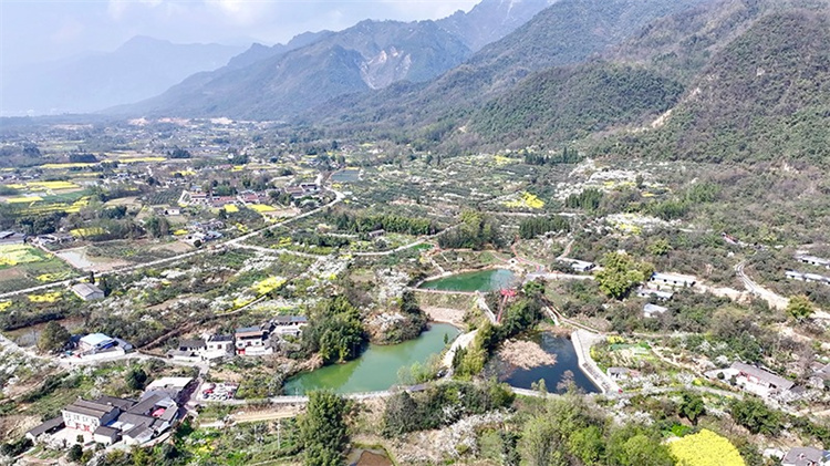 綿竹市農村一角。綿竹市融媒體中心供圖