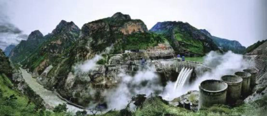 世界最高拱壩工程錦屏一級水電站。主辦方供圖