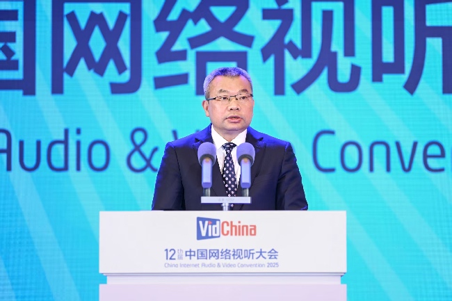 湖南廣播影視集團（湖南廣播電視臺）黨委書記、董事長、臺長龔政文。主辦方供圖