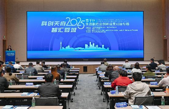 對接會現場。