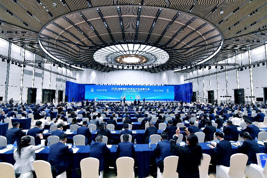 2025成都國際友城合作與發展大會開幕。主辦方供圖