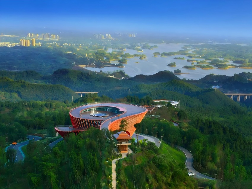成都東部新區丹景臺。主辦方供圖