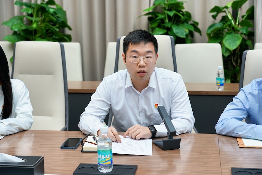 青年代表。成都交投交通建設管理集團有限公司供圖