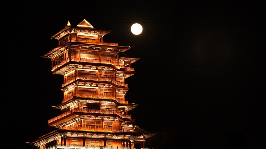 德昌鳳凰閣。德昌縣委宣傳部供圖