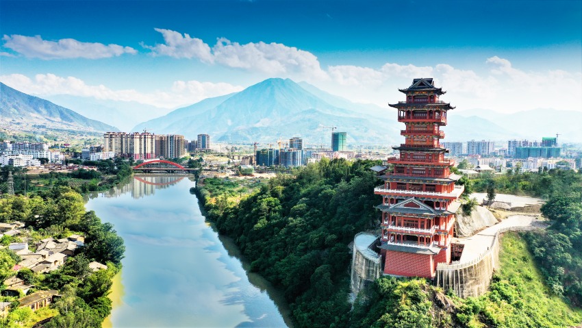 德昌鳳凰閣。賀正 攝