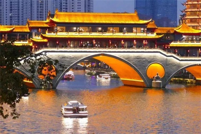 錦江夜景。成都文旅集團供圖