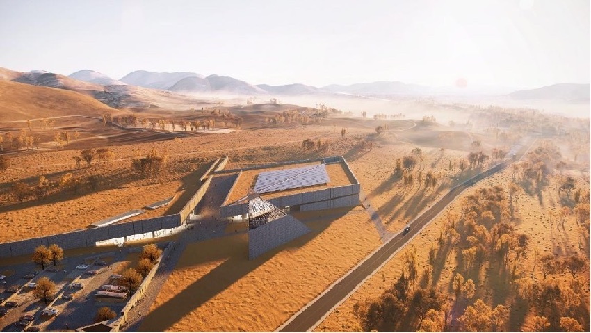 皮洛遺址保護利用項目效果圖。稻城縣委宣傳部供圖