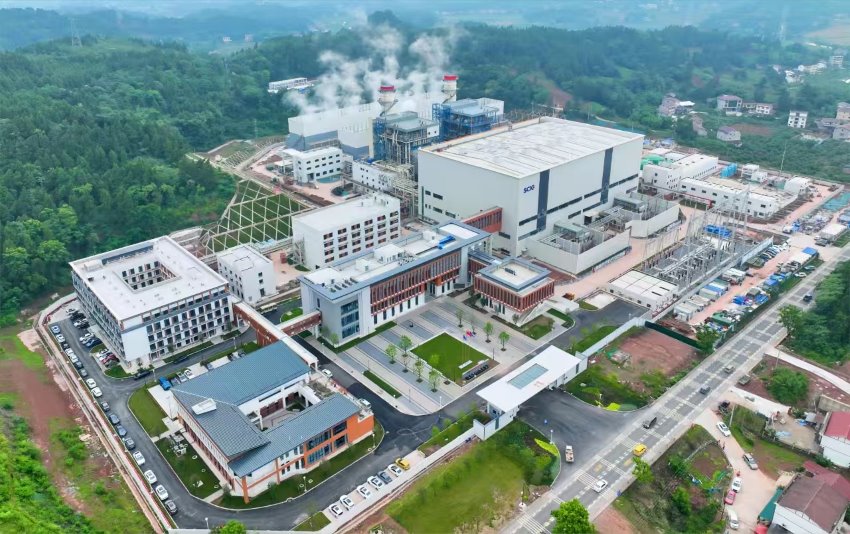 川投燃氣資陽發電站。項目方供圖