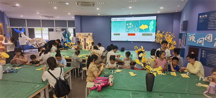 活動現場。