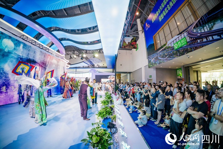 廣元館現場。人民網記者 王波攝