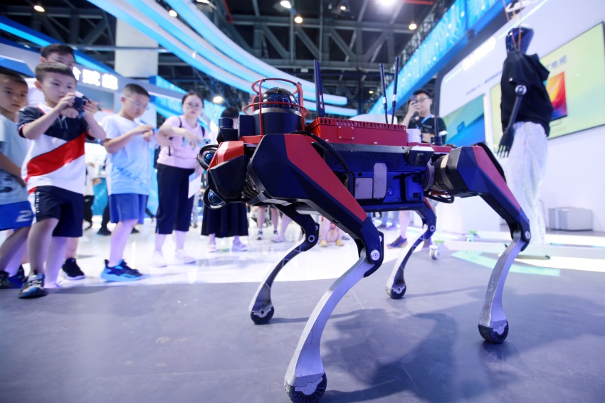 超輕量協作機器人。陳冬冬攝