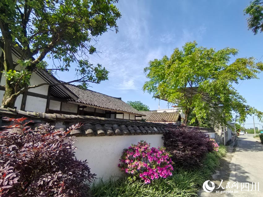 歷史舊居，風景如畫。人民網記者 劉海天攝