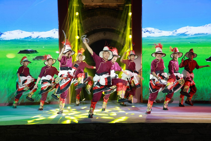 活動現場舞蹈表演。