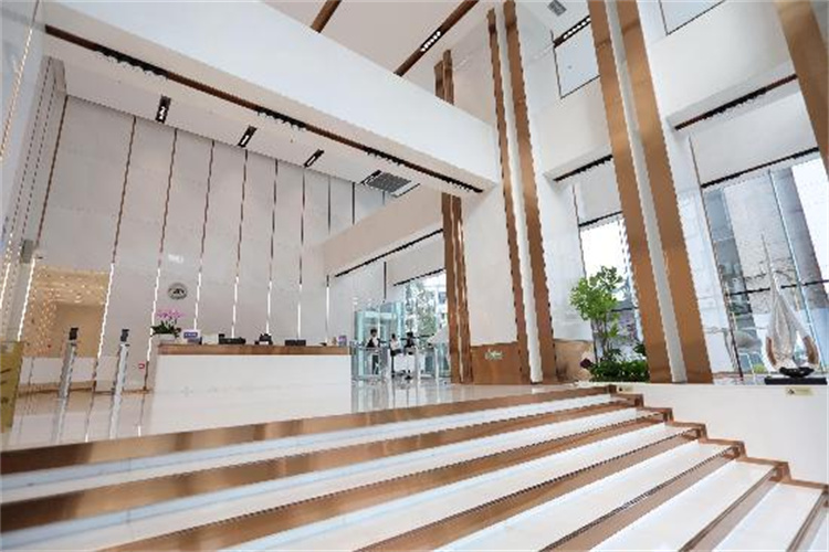 升級后的數字金融大廈內景。黃成薇供圖