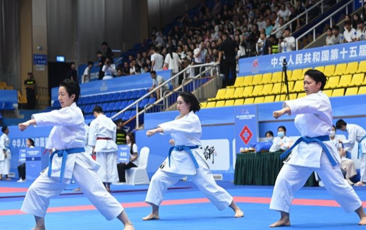 ?全運會空手道群眾組預賽（第二站）在成都溫江開賽